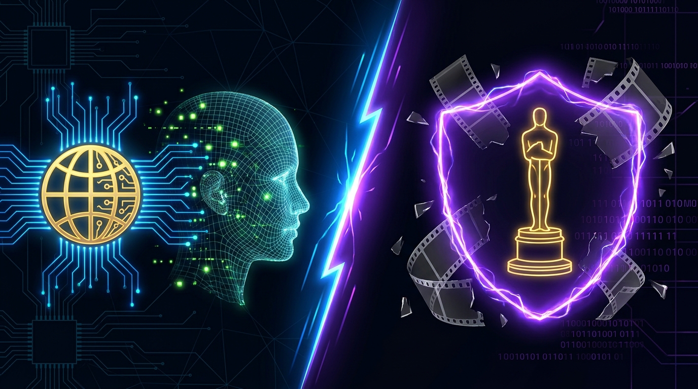 Golden Globes Opens Door to AI Actors While Oscars Say Humans Only