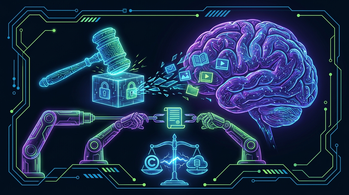 The Growing Legal Battle Over AI Training Data
